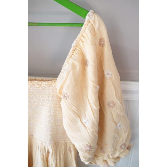 Free People Dahlia Embroidered Maxi Dress XL NWT - Picture 6 of 6